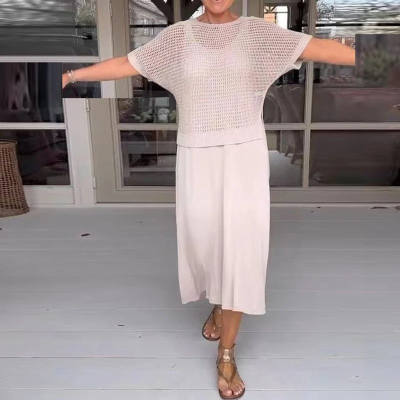 Sérénaïse – Ensemble fluide et chic pour l'été