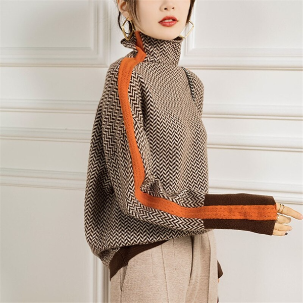 Lucette - Pull rayé élégant et confortable