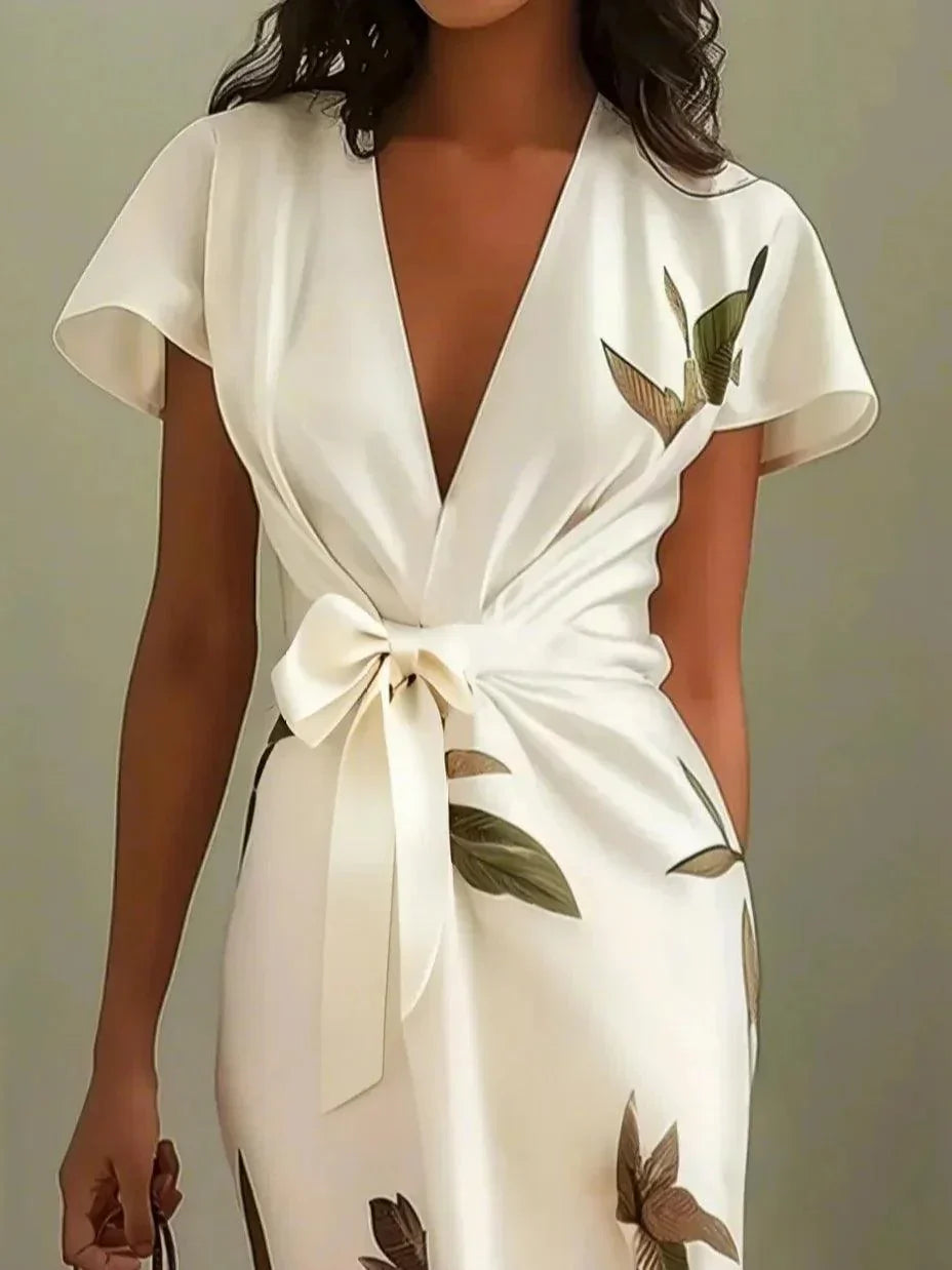 Lorette – Robe portefeuille élégante