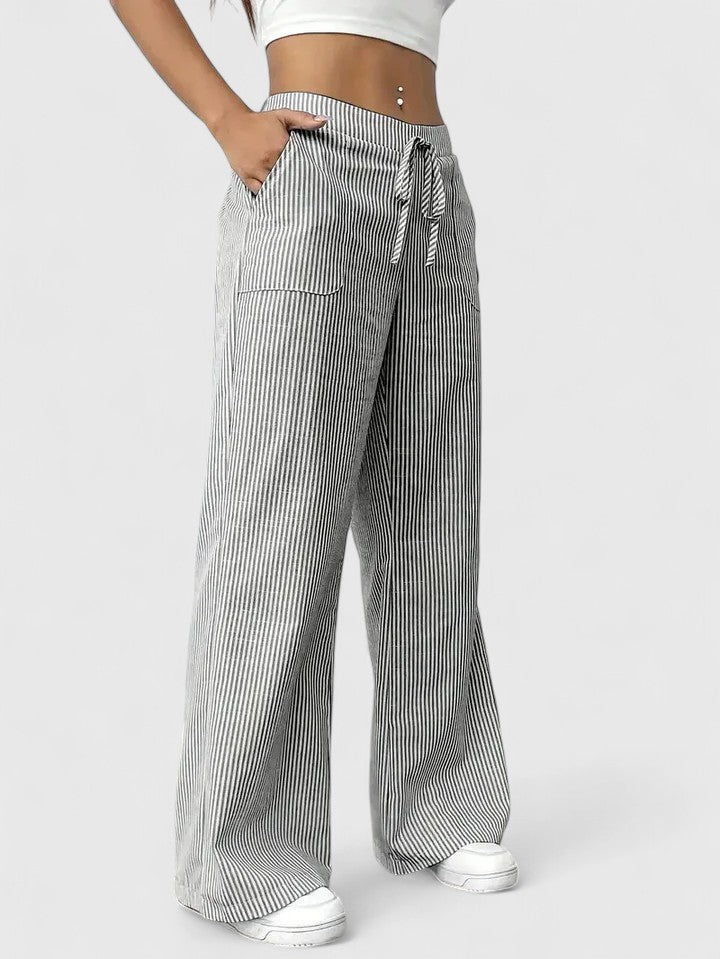 Dominique – Pantalon ample et élégant