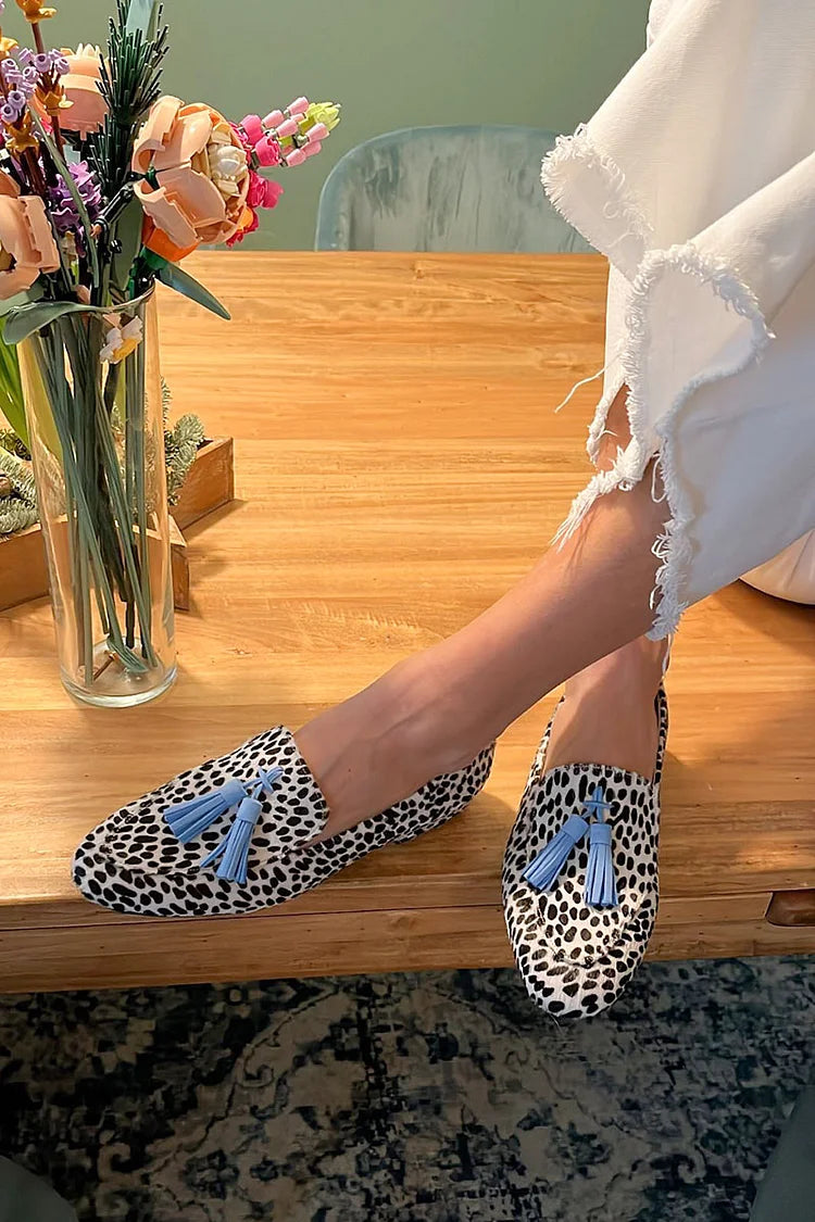 Émérance - Mocassins décontractés et tendance à pois