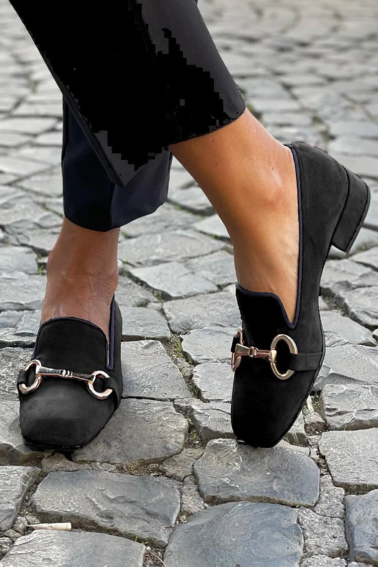 Adélise - Mocassins élégants à petit talon