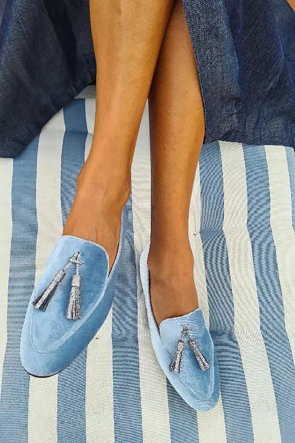 Avelyne - Mocassins à enfiler avec bout pointu