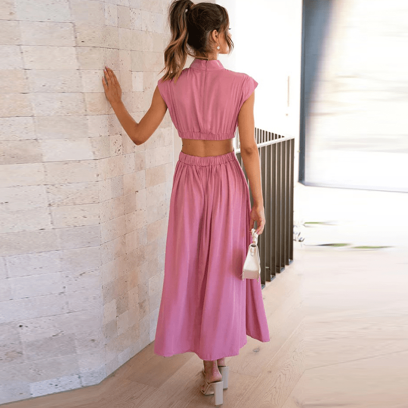 Elwen - Robe longue fluide et élégante