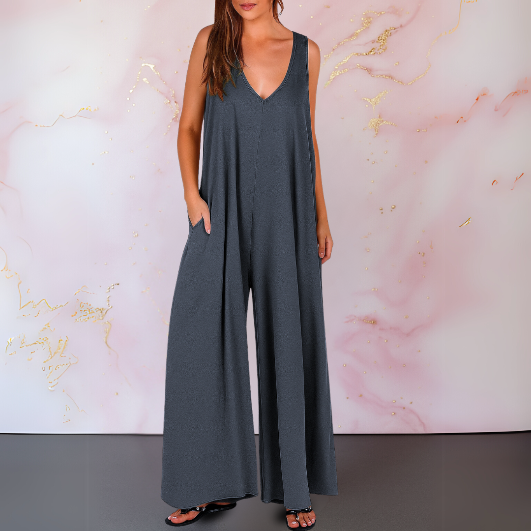 Honorine – Combinaison confortable à jambes larges