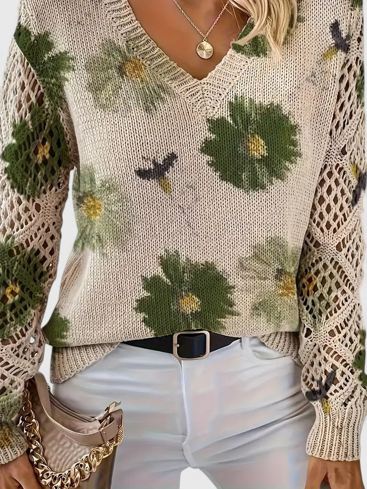 Émeraude - Pull féminin élégant