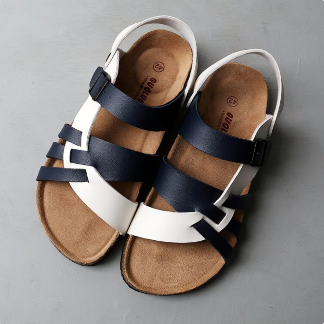 Ottilie – Sandales en cuir à soutien orthopédique