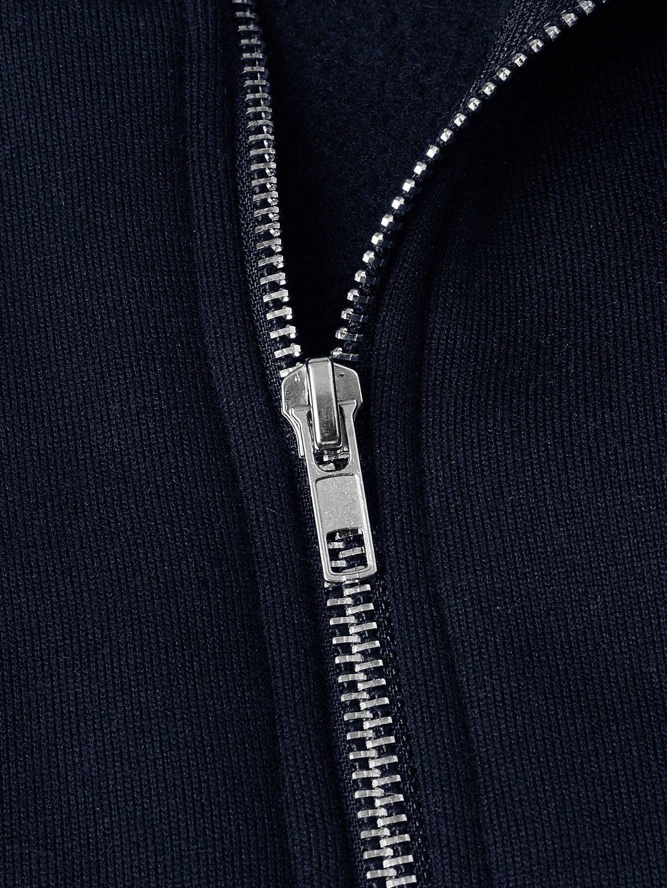 Wilfrid – Pull décontracté avec demi-zip