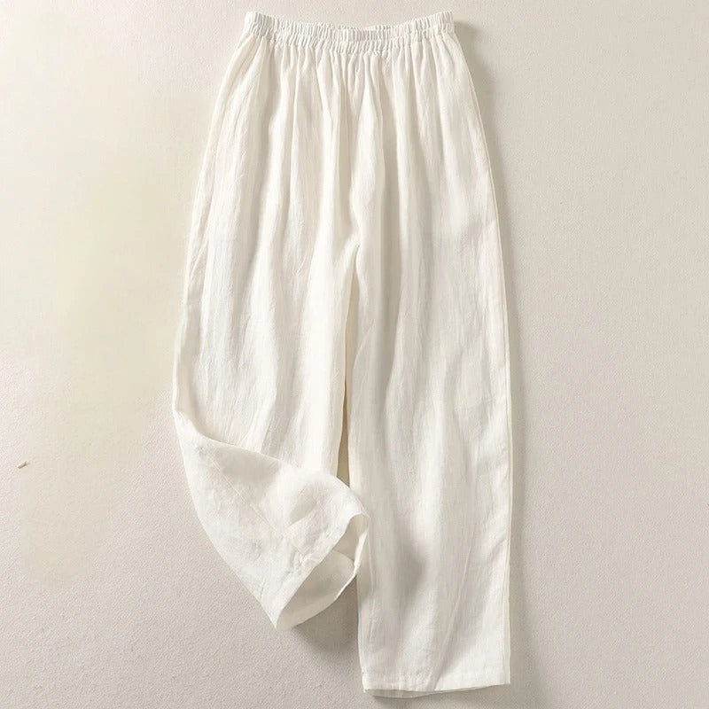 Amandine – Pantalon en lin léger et élégant