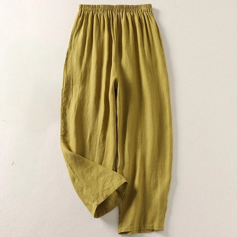 Amandine – Pantalon en lin léger et élégant