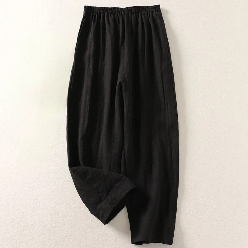 Amandine – Pantalon en lin léger et élégant