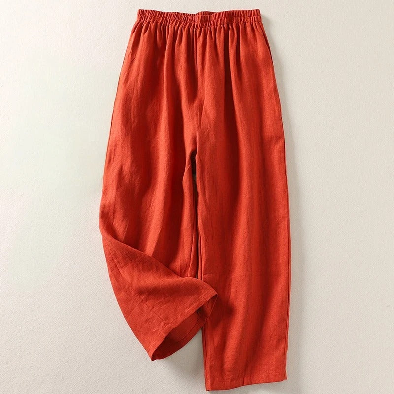 Amandine – Pantalon en lin léger et élégant