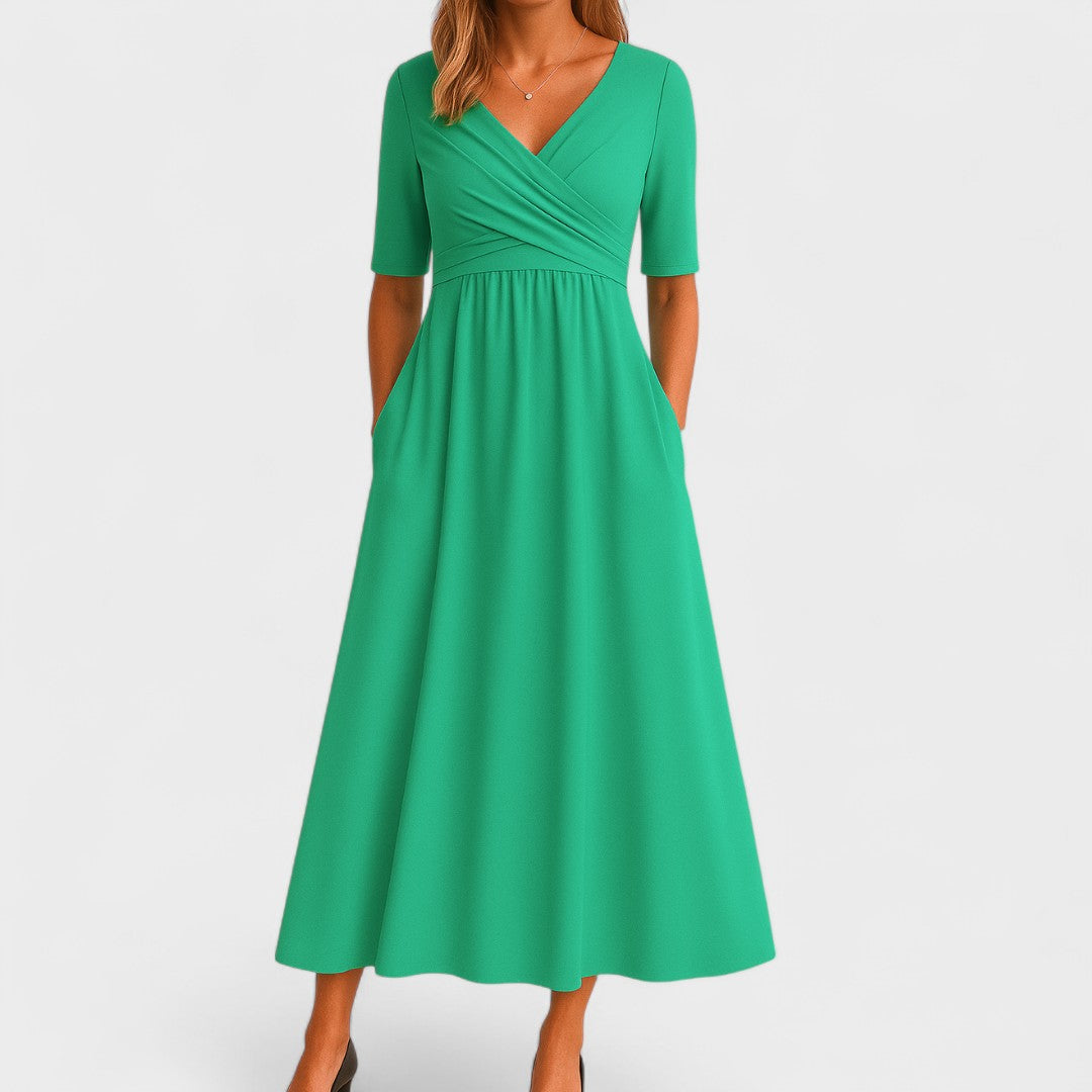 Alméria – Robe midi élégante et confortable