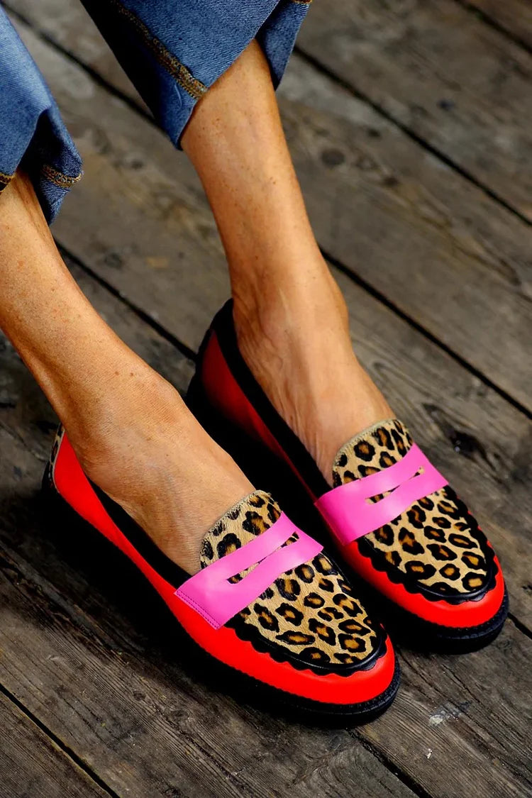 Maëlline - Mocassins stylés à bout rond