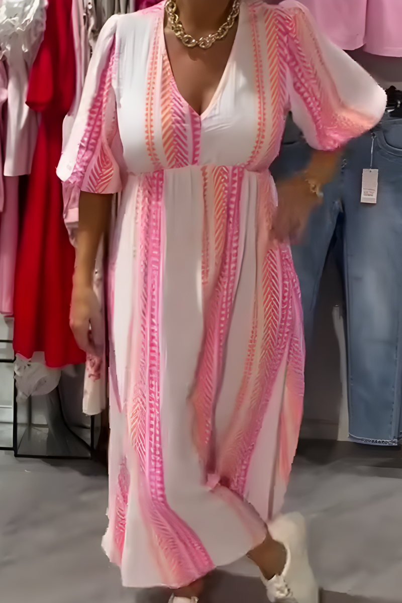 Delphina – Robe d’été légère en lin