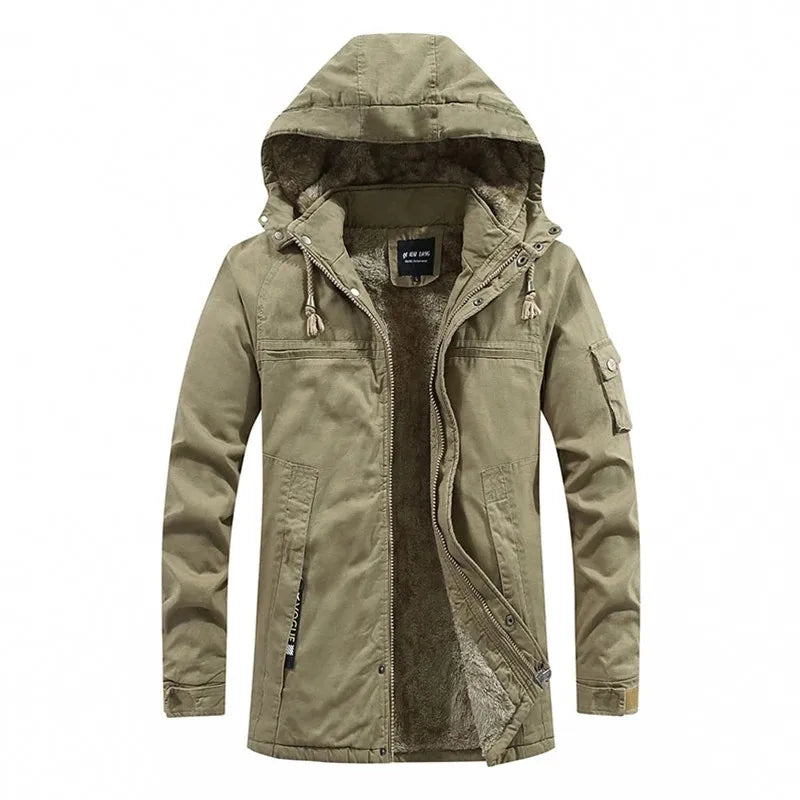 Flavie - Veste polaire chaude avec capuche amovible