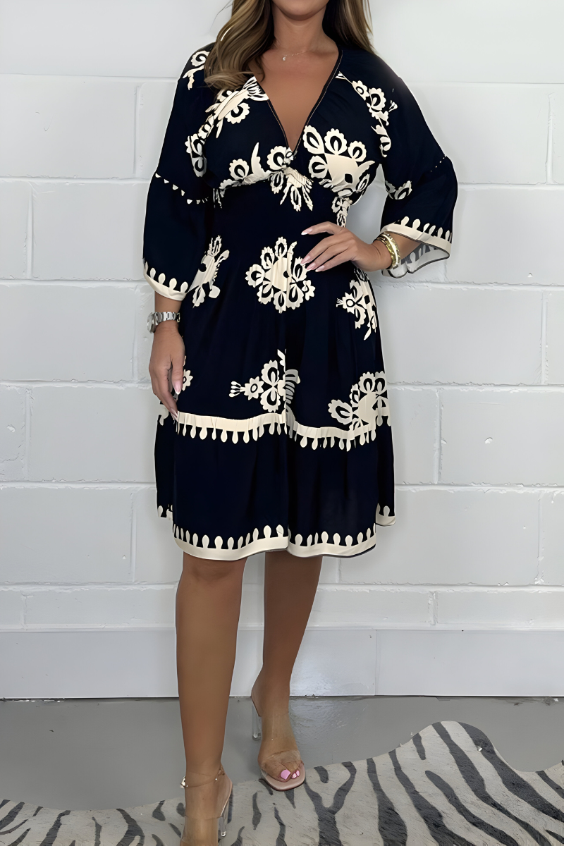 Aurélia – Robe bohème d'été élégante