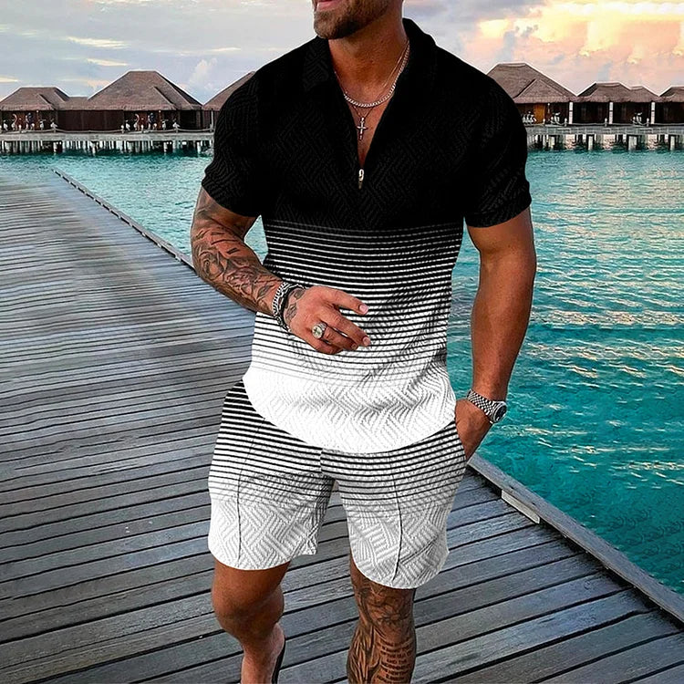 Maël – Ensemble polo estival pour homme
