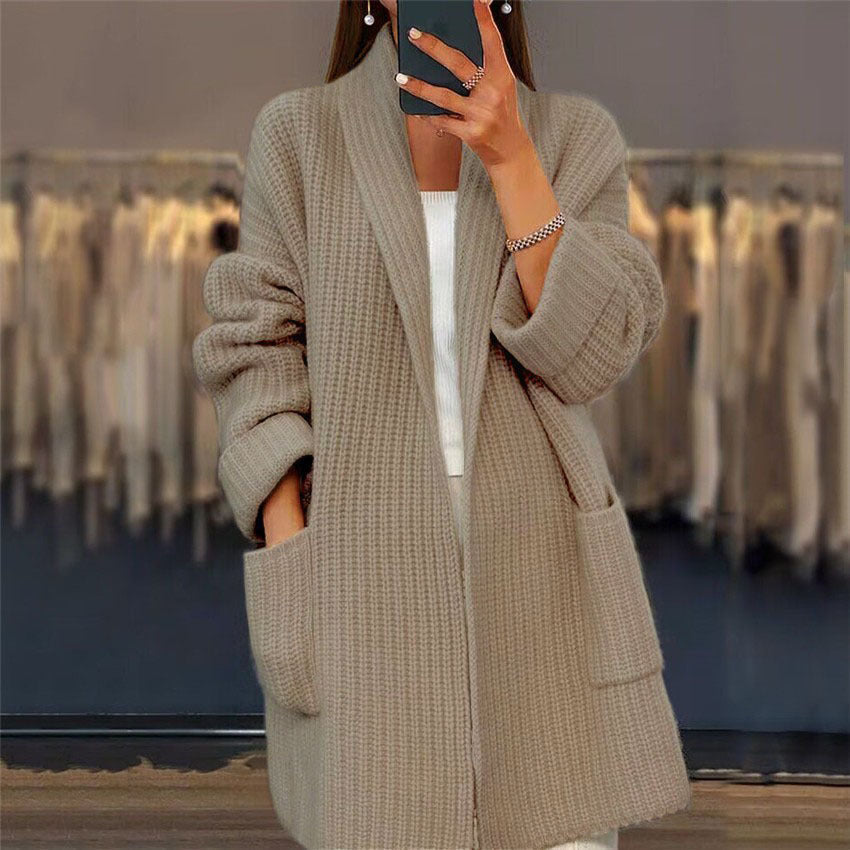 Désirata – Cardigan en maille avec poches