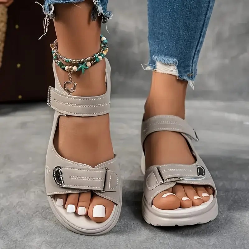 Célianne – Sandales orthopédiques compensées confortables