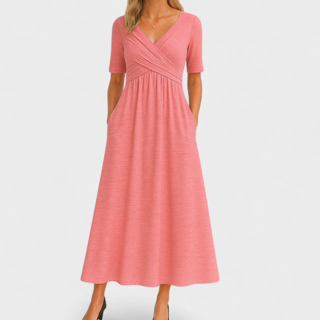 Alméria – Robe midi élégante et confortable