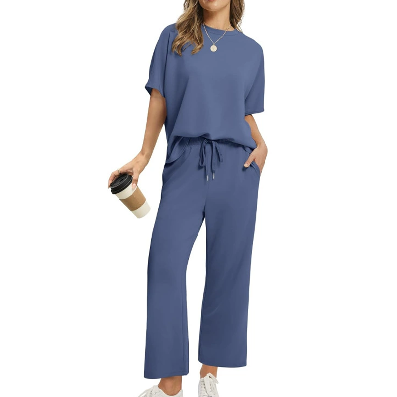 Marivelle – Ensemble décontracté top et pantalon