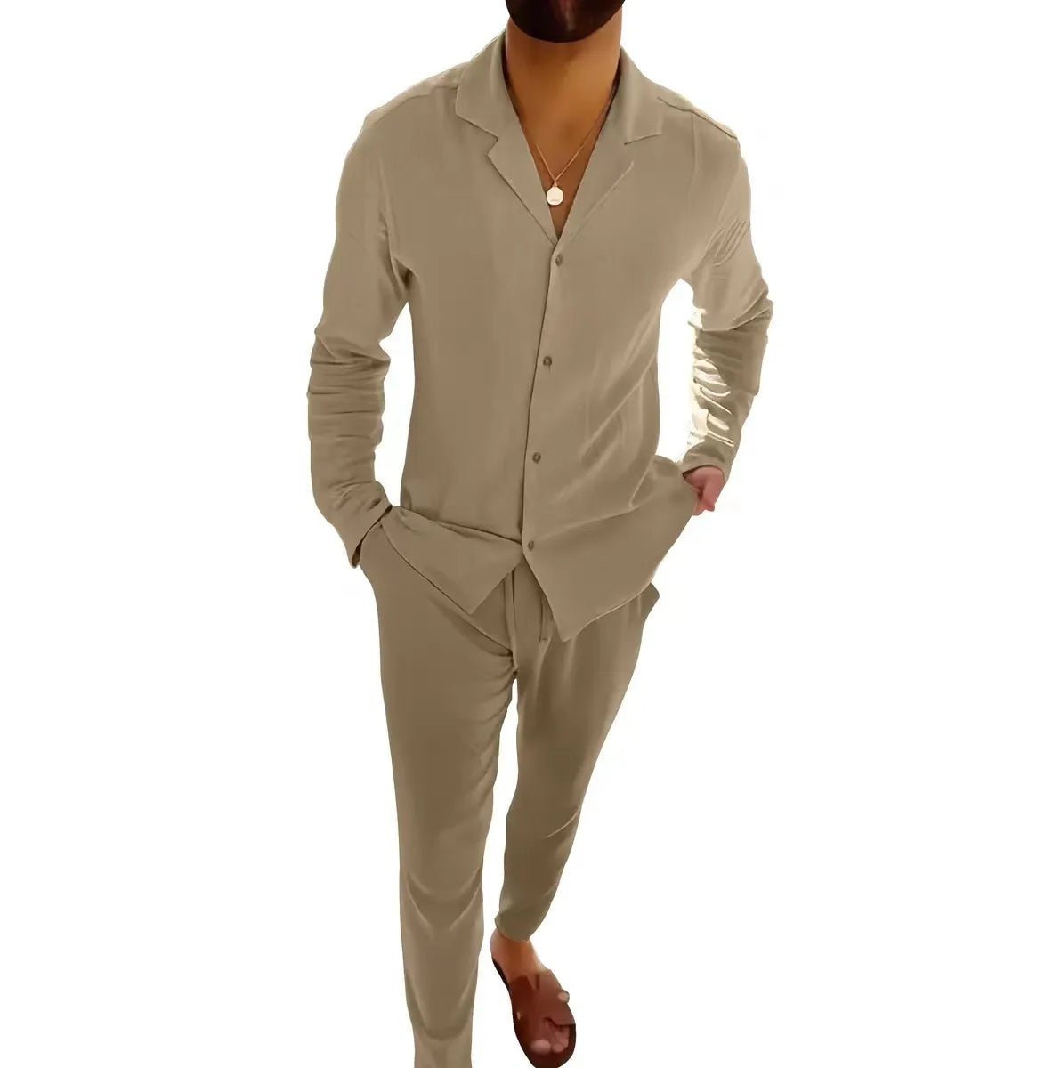 Nolan – Ensemble estival en lin pour homme