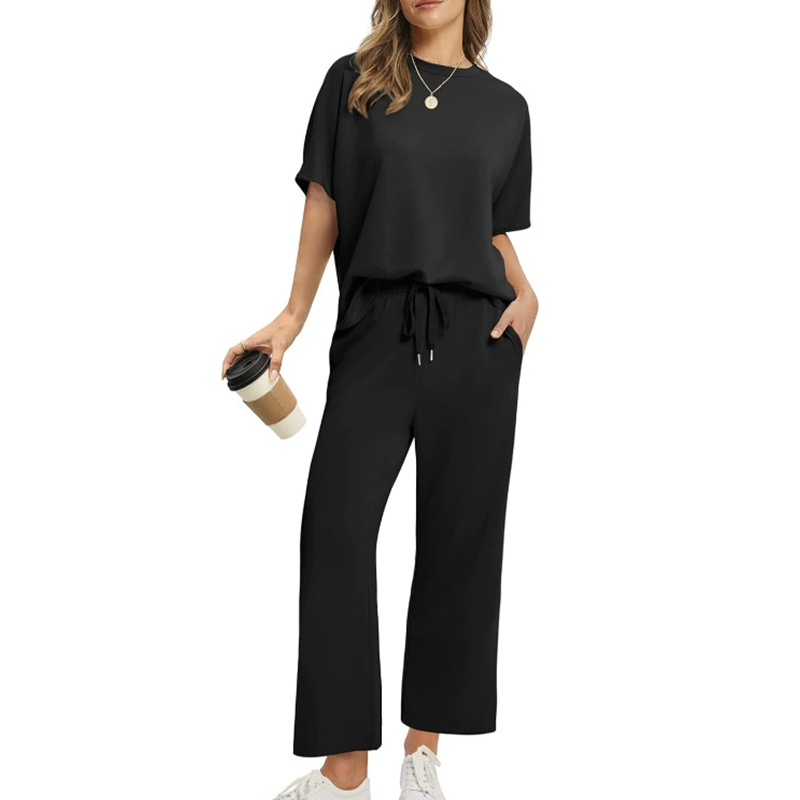 Marivelle – Ensemble décontracté top et pantalon
