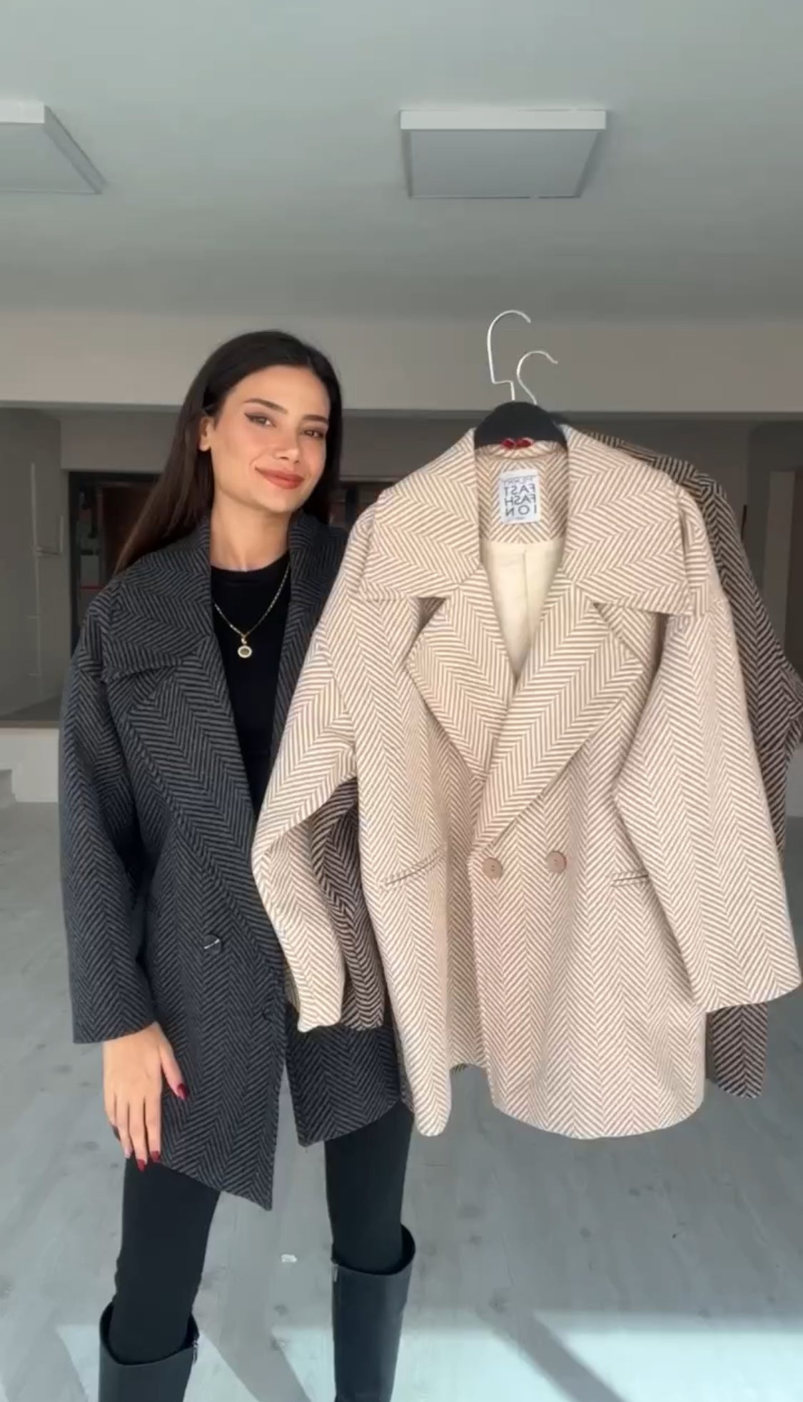 Sylviane - Manteau chic