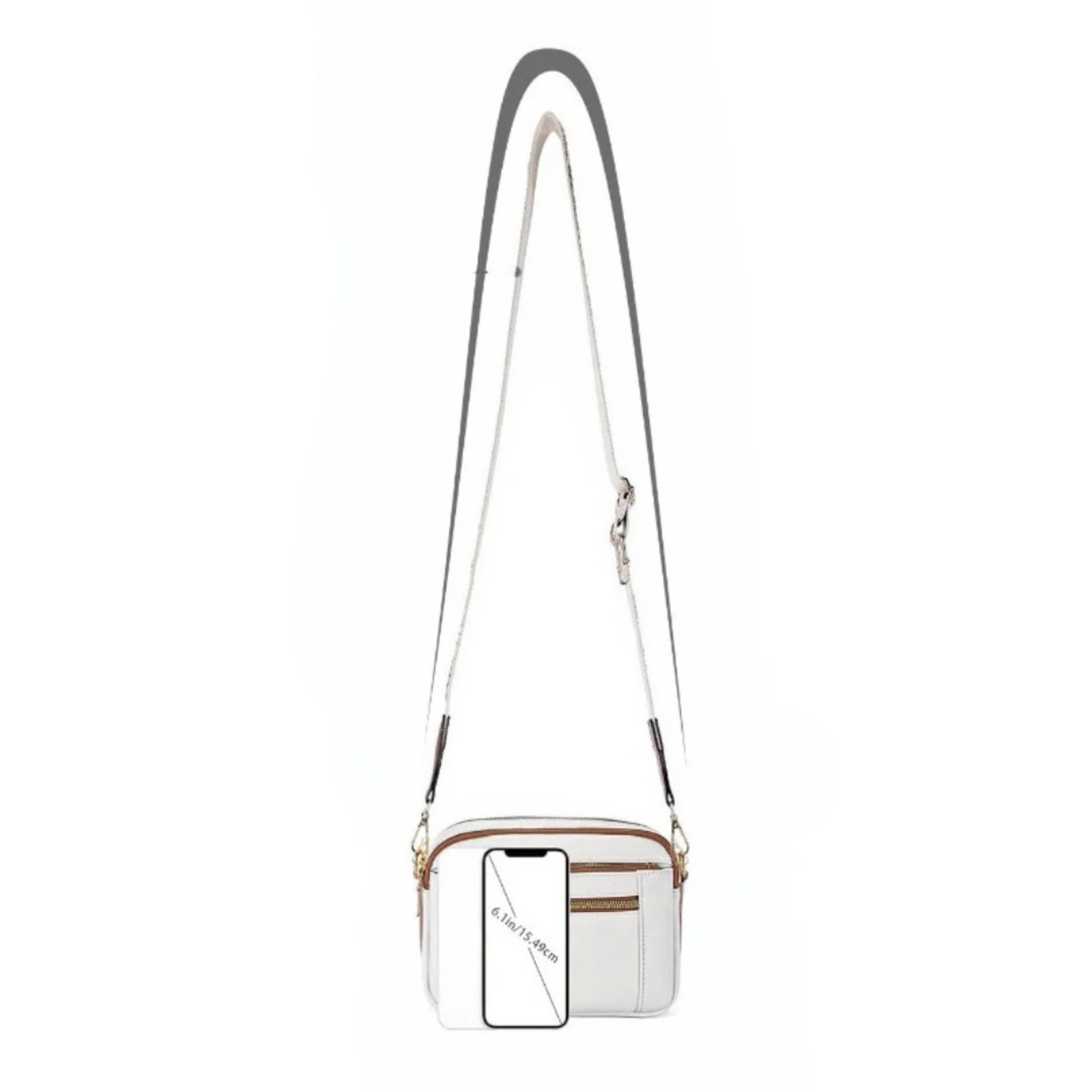Huguette – Sac bandoulière en cuir élégant