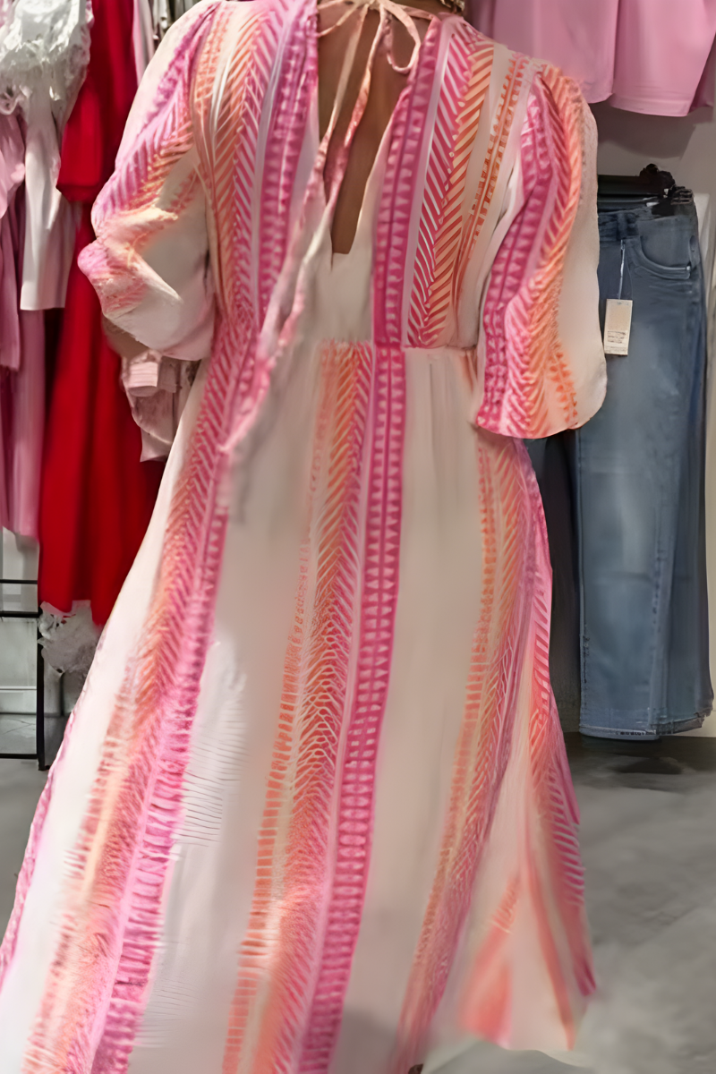 Delphina – Robe d’été légère en lin