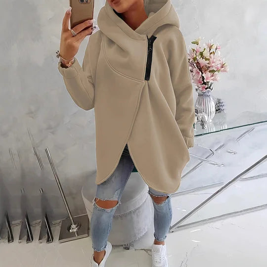 Azura – Sweat à capuche zippé confortable