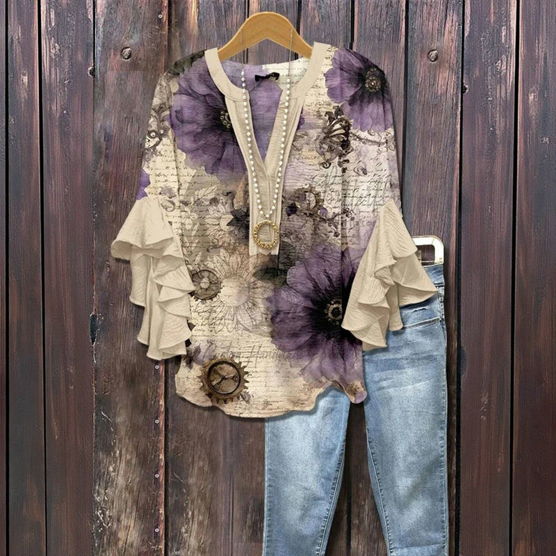 Armelle – Blouse d’élégance douillette