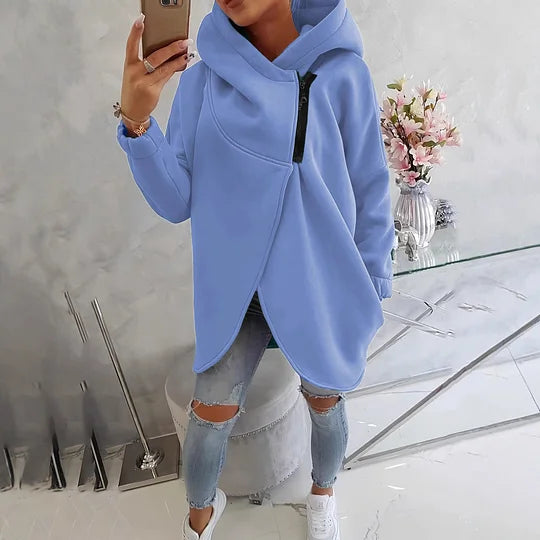 Azura – Sweat à capuche zippé confortable