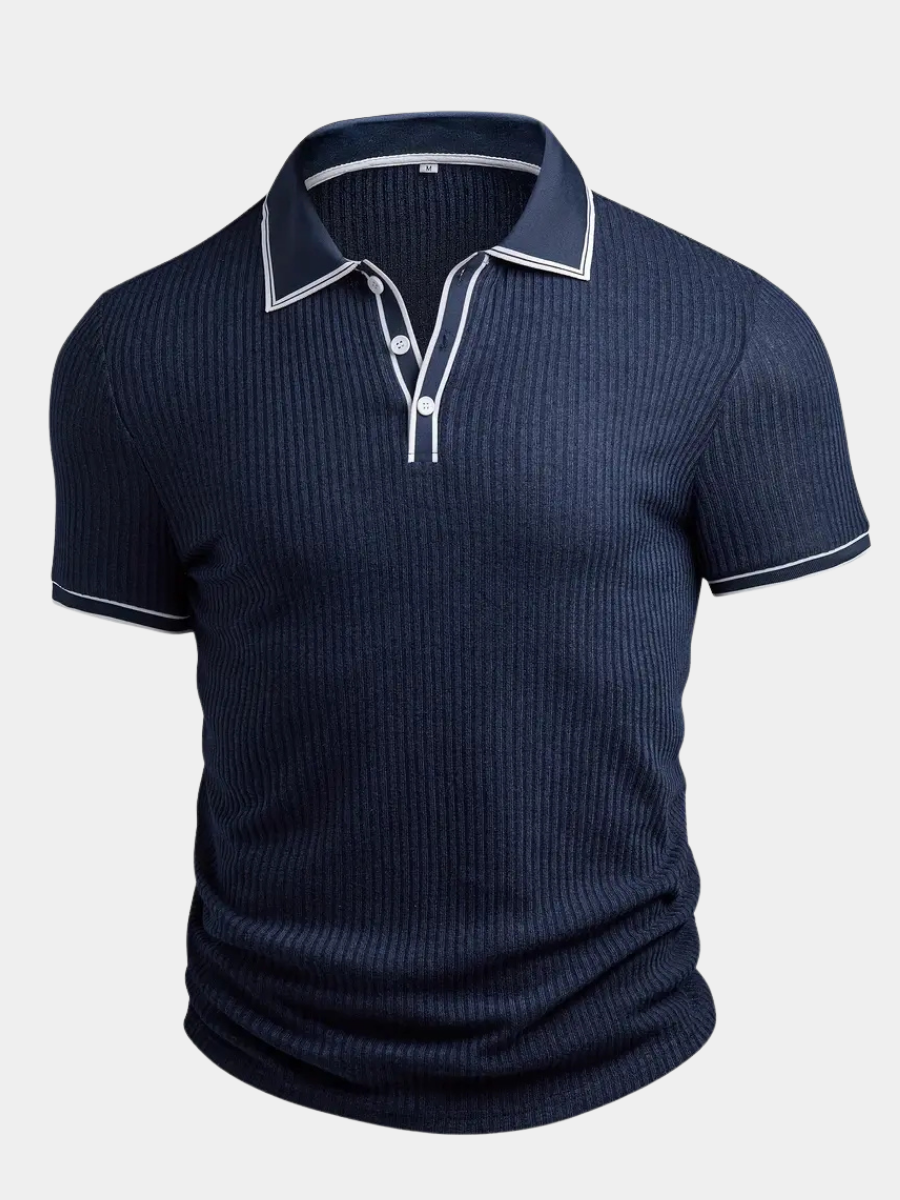 Louis – Polo structuré élégant
