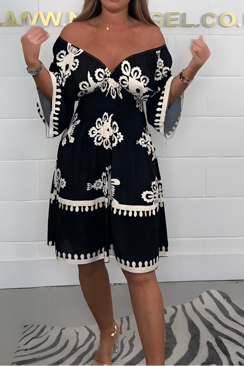 Aurélia – Robe bohème d'été élégante