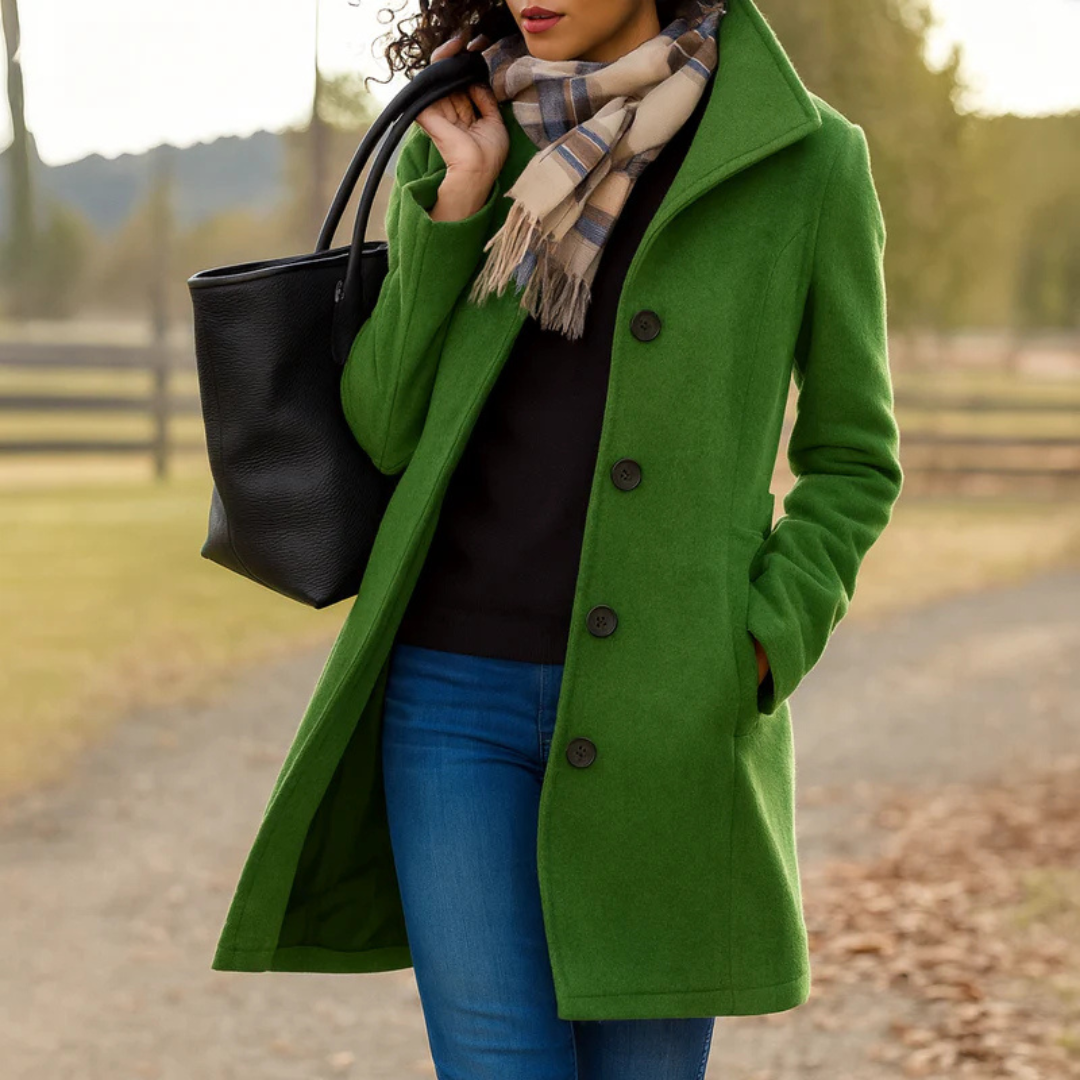 Blaisine - Manteau classique pour journées fraîches