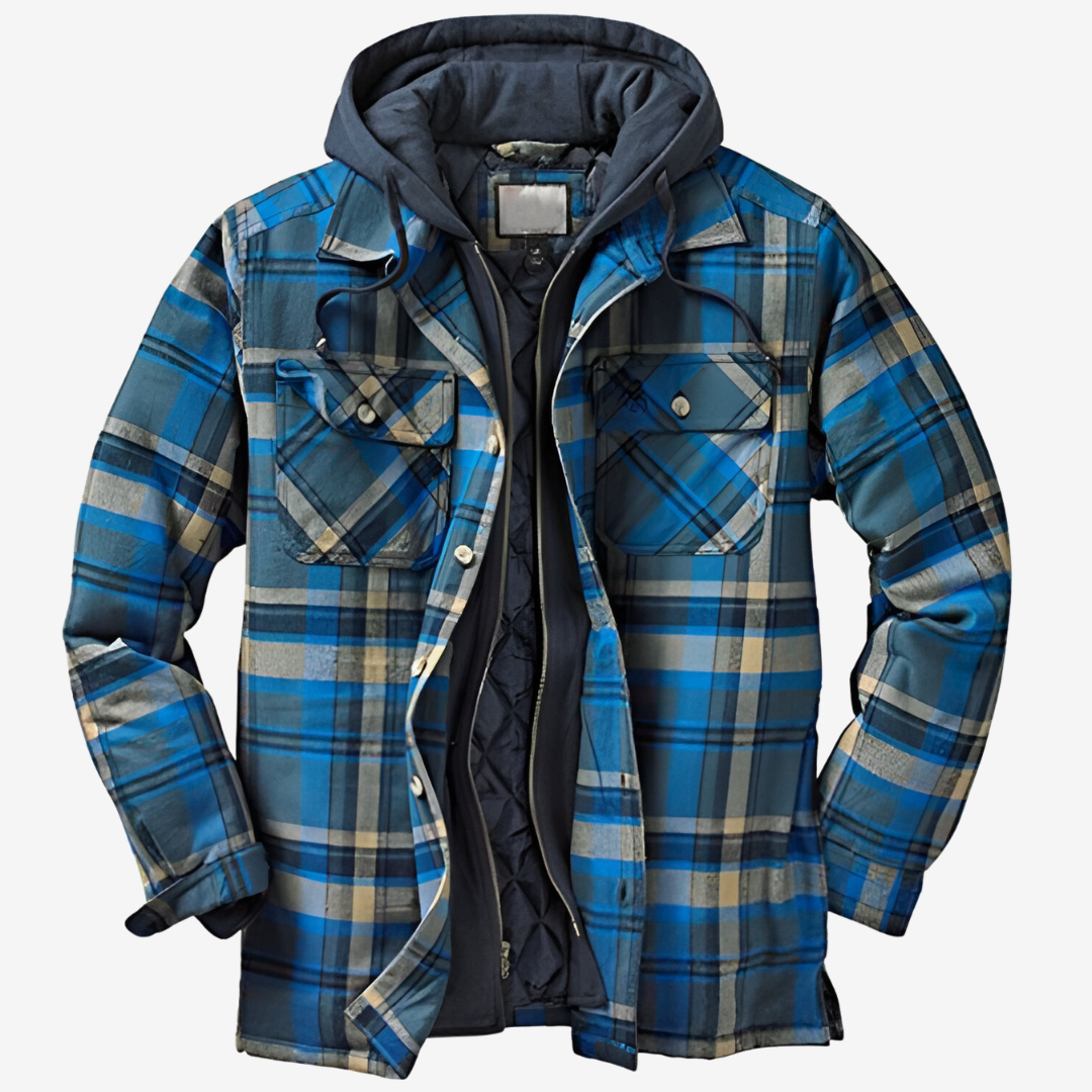 Thierry - Veste en flanelle intemporelle avec capuche