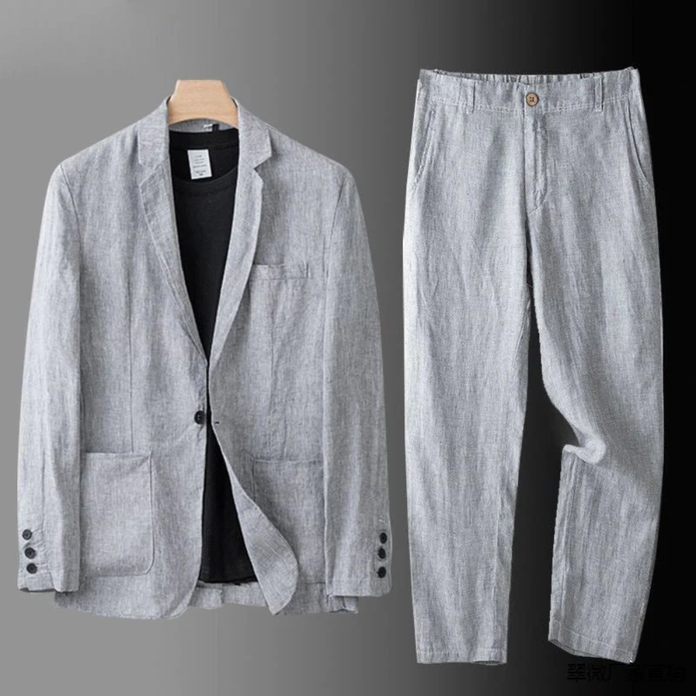 Ézéchiel – Ensemble en lin élégant pour homme