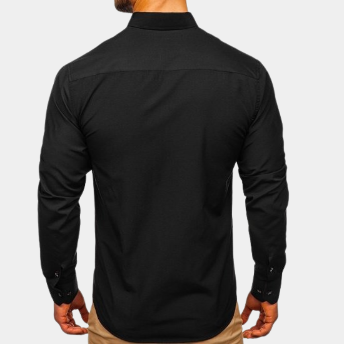Gratien – Chemise classique à manches longues pour homme