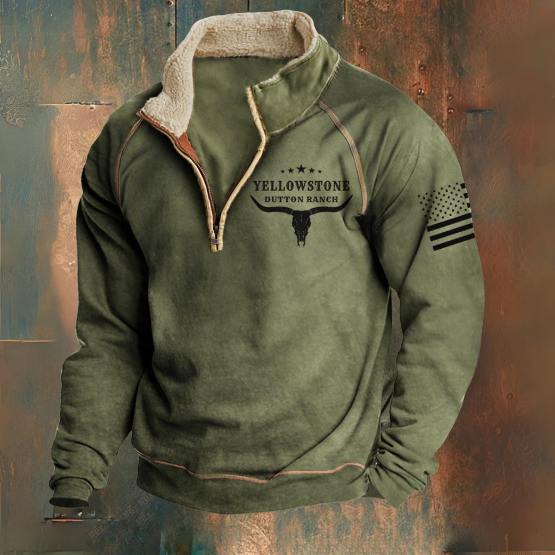 Zacharie – Veste demi-zip d’automne-hiver