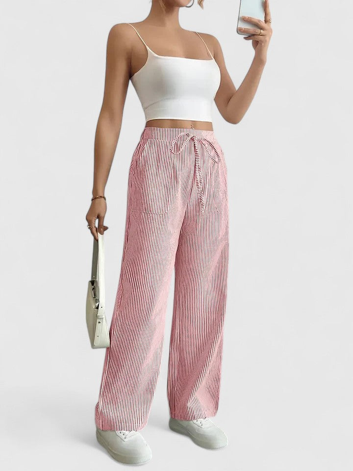 Dominique – Pantalon ample et élégant