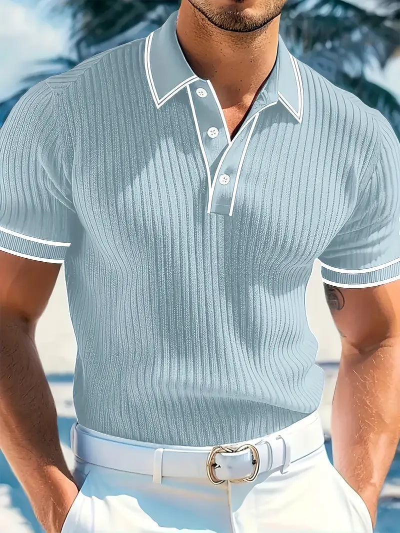 Louis – Polo structuré élégant