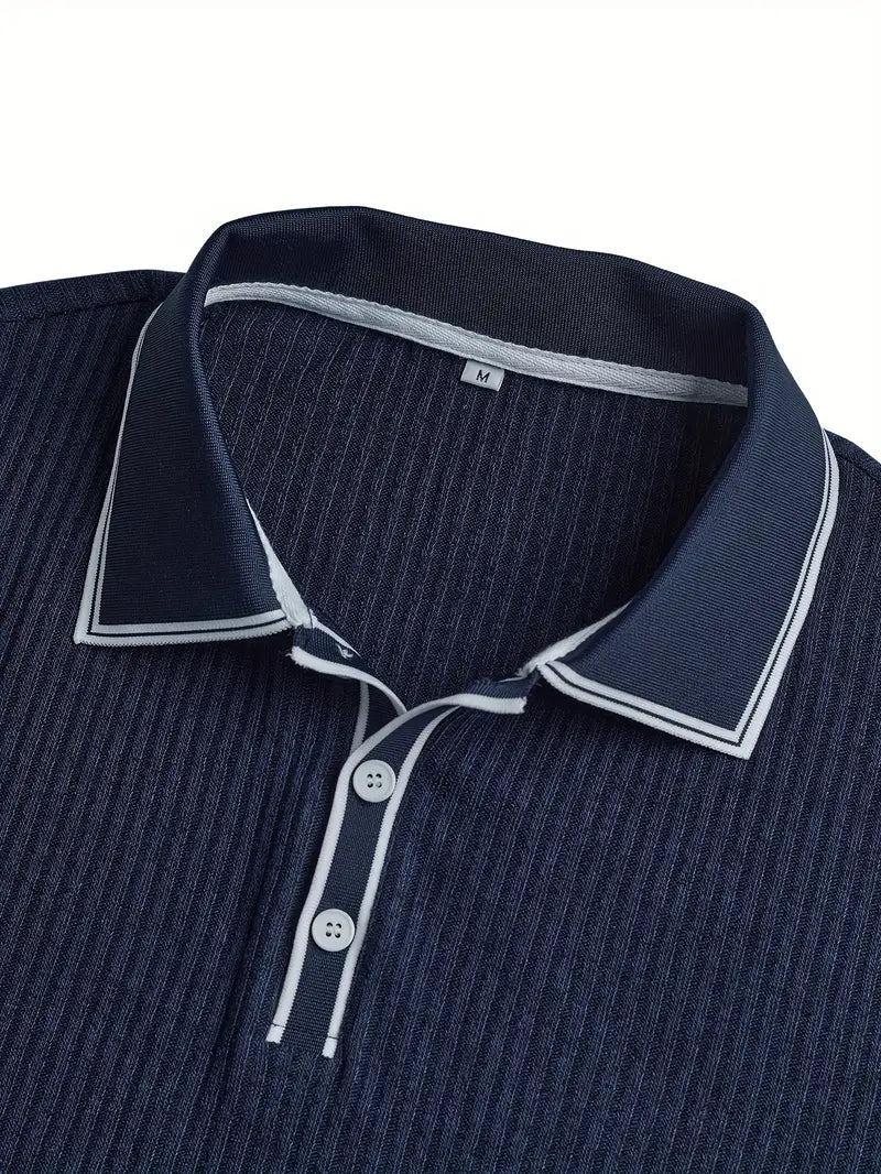 Louis – Polo structuré élégant