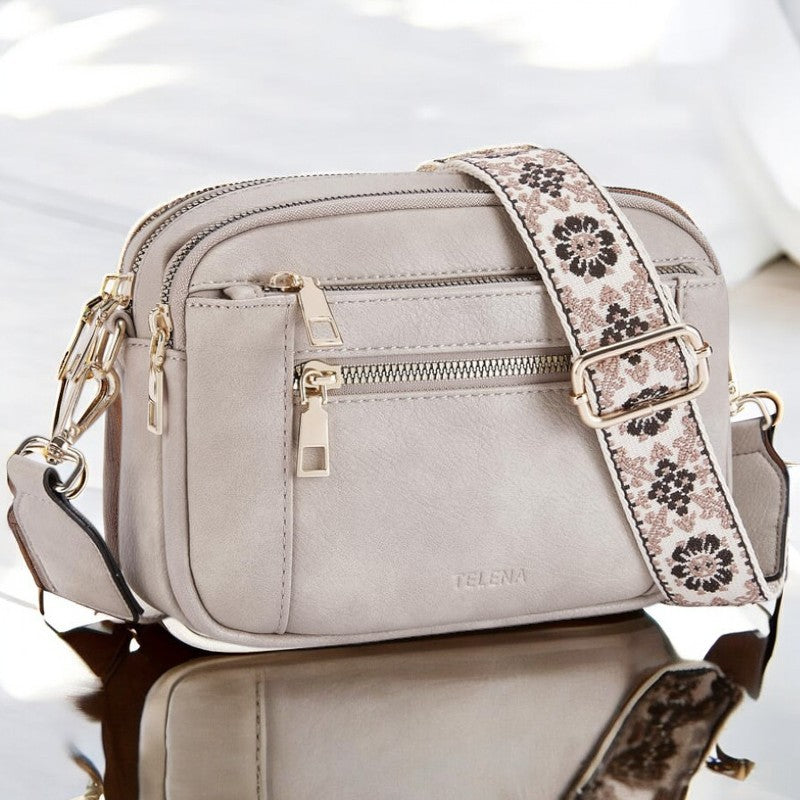 Noémie – Sac en cuir raffiné avec bandoulière