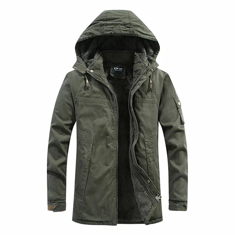 Flavie - Veste polaire chaude avec capuche amovible