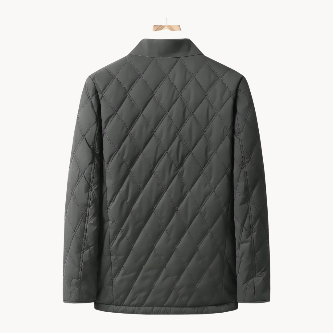Gildas - Manteau d'affaires matelassé avec poches