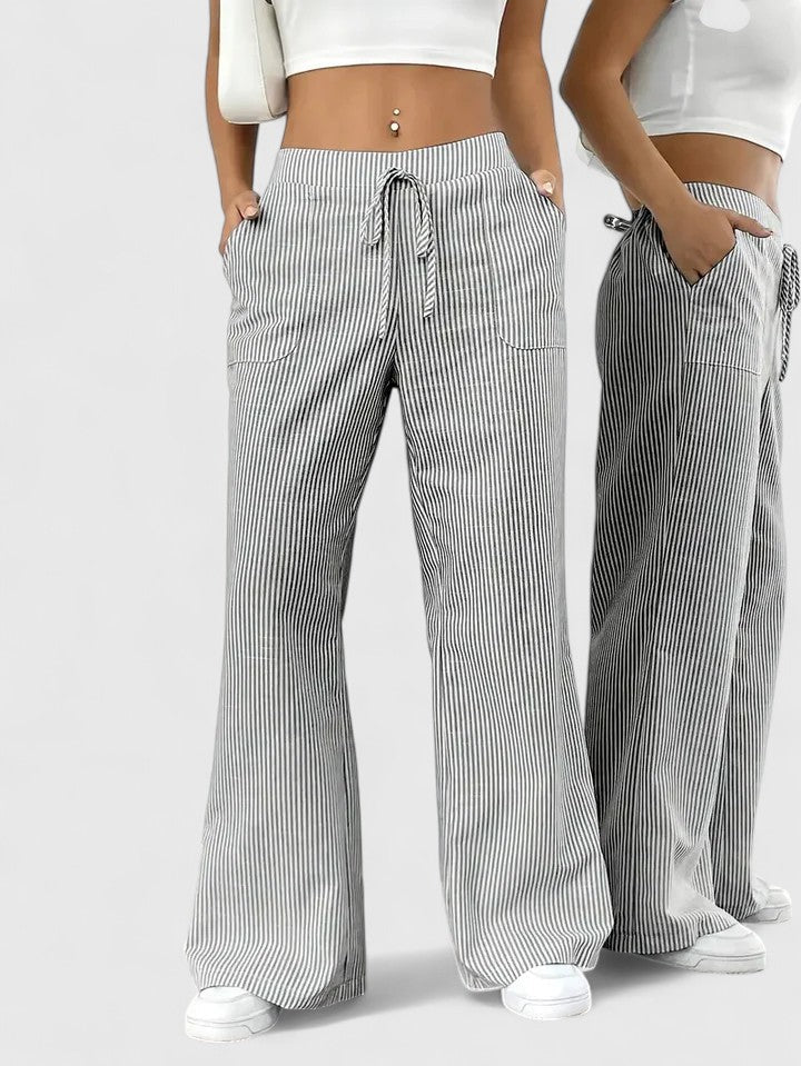 Dominique – Pantalon ample et élégant