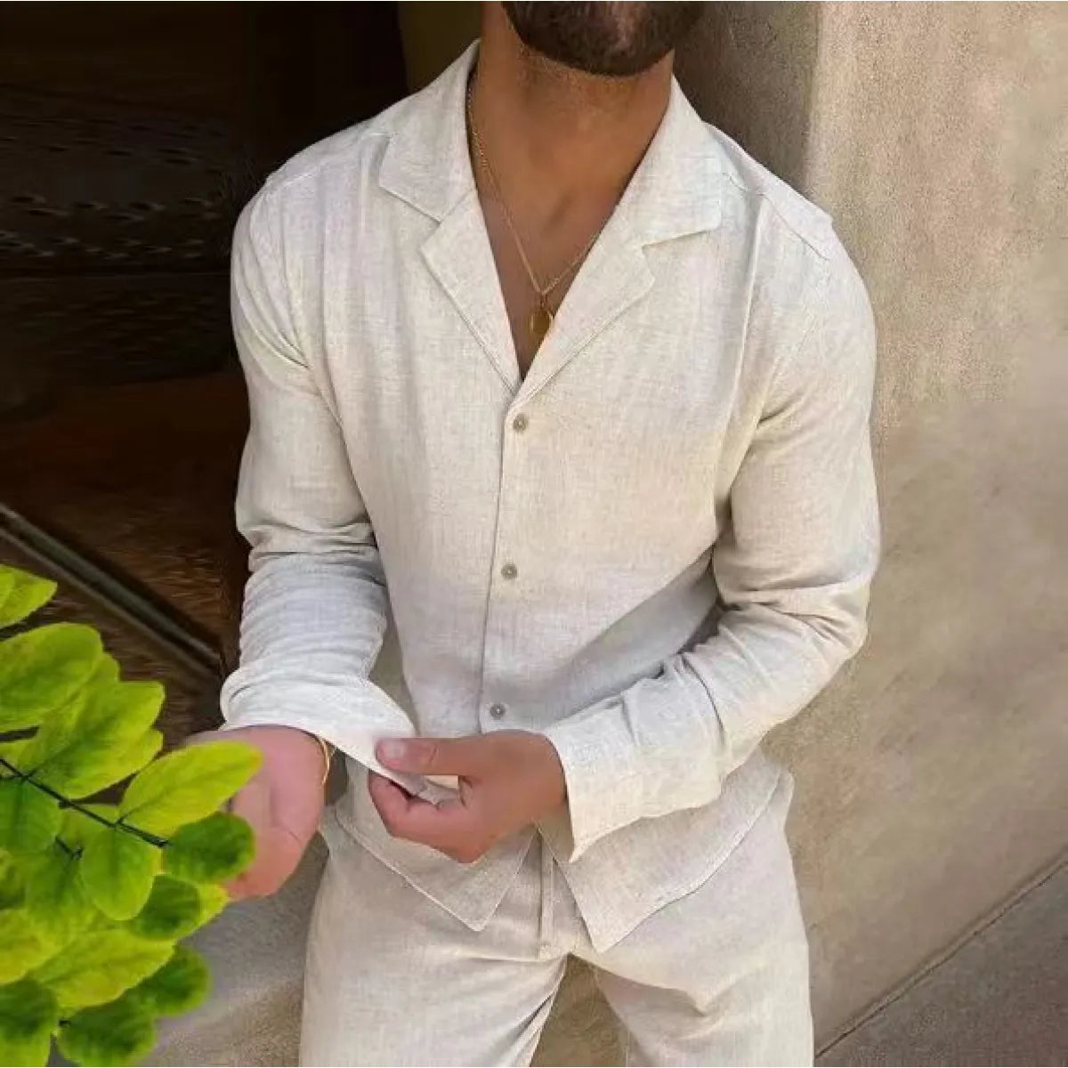 Nolan – Ensemble estival en lin pour homme