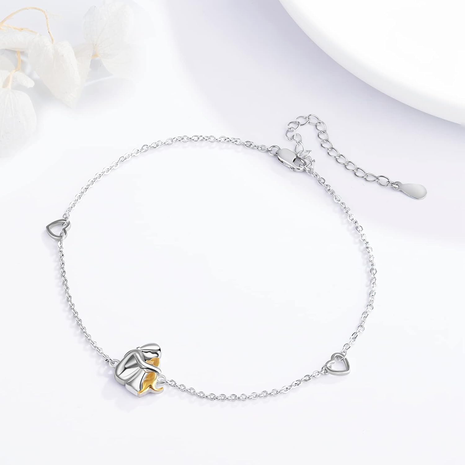 Gigi – Bracelet avec icône de chien